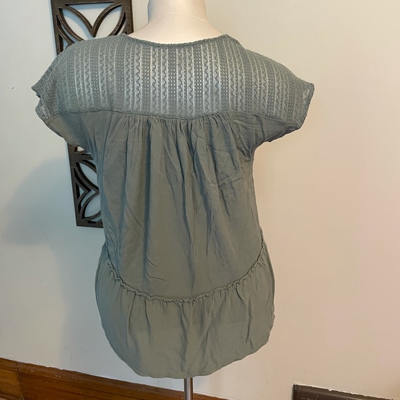 Olive Green Top - Picture 4 of 6